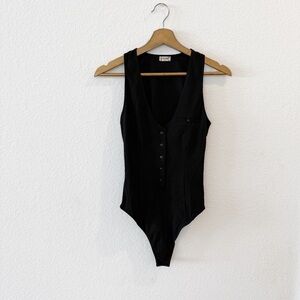 Intimately by FP- NWOT Black Strictly Business Bodysuit XS